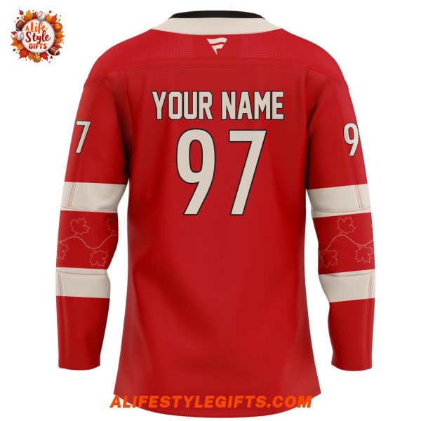 Team Canada 4 Nations Face Off Can Fin Swe USA 2025 Hockey Jersey