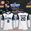 Team Canada 4 Nations Face Off Can Fin Swe USA 2025 Hockey Jersey