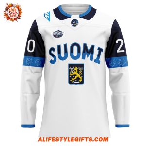 Team Finland Nations 2025 For Fans Limited Hockey Jersey