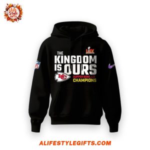 The Kingdom Is Out Chiefs Super Bowl Champions Limited Hoodie