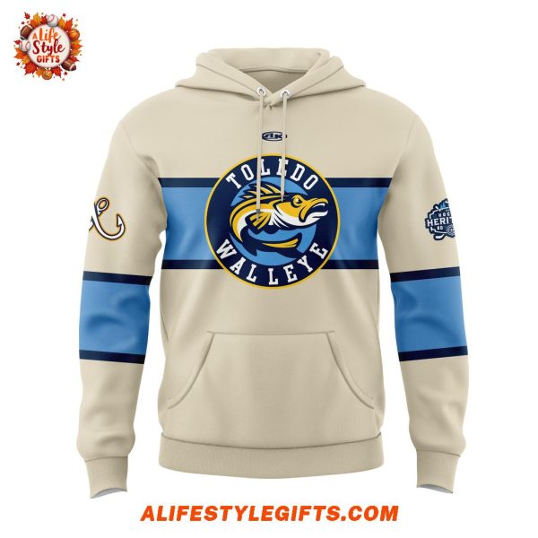 Toledo Walleye Hockey Heritage Uniform New Edition 2025 Hoodie