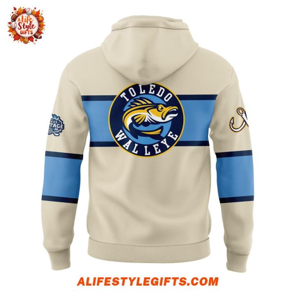 Toledo Walleye Hockey Heritage Uniform New Edition 2025 Hoodie