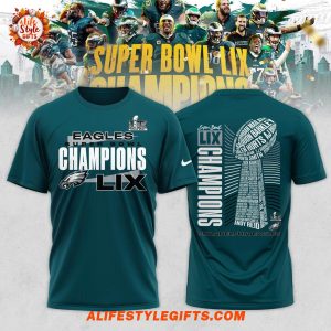 Victory Super Bowl LIX Champions 2025 Philadelphia Eagles Hoodie