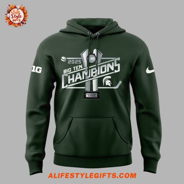 2025 Big Ten Regular Season Champions Michigan State Hoodie