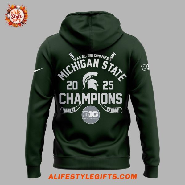 2025 Big Ten Regular Season Champions Michigan State Hoodie