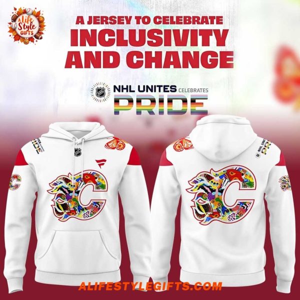 Calgary Flames 2024-25 Pride Night Hoodie