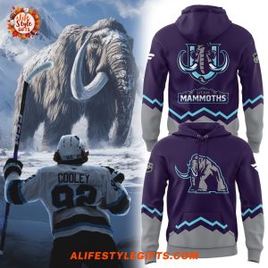 Mammoths New Logo 2025 Purple For Fans Hoodie