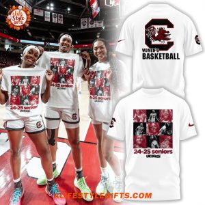 Love Gamecocks Women Basketball New Edition White Hoodie