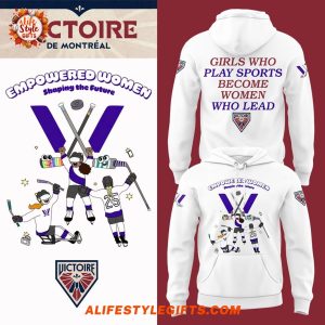 Victoire De Montreal Women History Month 2025 Hoodie