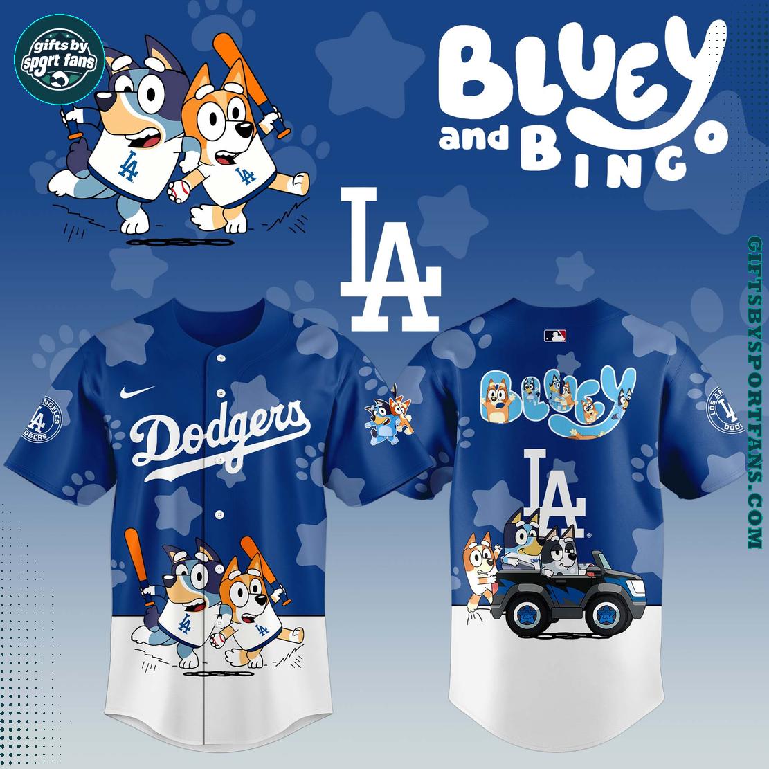 Los Angeles Dodgers Blue and Bin 2025 For Fans Baseball Jersey Los Angeles Dodgers Blue and Bin 2025 For Fans Baseball Jersey